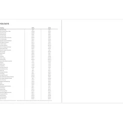 2025 Planners|Blue Sky 2025 Paradise Again 8.5