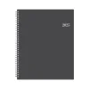 2025 Planners|Blue Sky 2025 Passages 8.5" x 11" Weekly & Monthly Appointment Book, Plastic Cover, Charcoal Gray (100009-25)