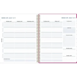Academic Planners|Blue Sky 2023-2024 Plans & Things Confetti Bright 8.5" x 11" Academic Weekly & Monthly Teacher Lesson Planner (136609-A24)