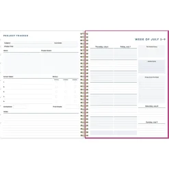 Academic Planners|Blue Sky 2023-2024 Plans & Things Confetti Bright 8.5