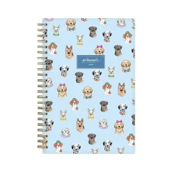 2025 Planners|Blue Sky 2025 Pooch Party 5" x 8" Weekly & Monthly Planner, Plastic Cover, Multicolor (152479)