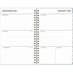 2025 Planners|Blue Sky 2025 Pooch Party 5" x 8" Weekly & Monthly Planner, Plastic Cover, Multicolor (152479)