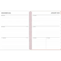 2025 Planners|Blue Sky 2025 Quilted Garden 8.5" x 11" Weekly & Monthly Planner, Plastic Cover, Multicolor (152481)