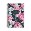 Academic Planners|Blue Sky 2024-2025 Roosevelt 5" x 8" Academic Weekly & Monthly Planner, Plastic Cover, Pink/Green (128692-A25)