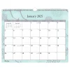 2025 Calendars|Blue Sky 2025 Rue Du Flore 15" x 12" Monthly Wall Calendar, Blue/Purple (101611-25)