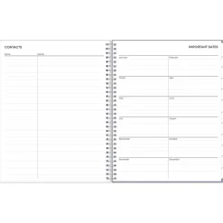 2025 Planners|Blue Sky 2025 Rue Du Flore 8.5