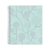 2025 Planners|Blue Sky 2025 Rue Du Flore 8" x 10" Monthly Planner, Plastic Cover, Green/Gray (101605-25)