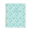 Academic Planners|Blue Sky 2024-2025 Sandra Check 8.5" x 11" Academic Weekly & Monthly Student Planner, Plastic Cover, Mint Green/White