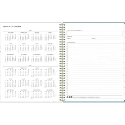Academic Planners|Blue Sky 2024-2025 Splatter Dot Jade 8.5