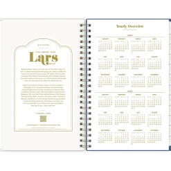 Academic Planners|Blue Sky 2024-2025 The House That Lars Built Yellow Floral 5