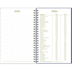 Academic Planners|Blue Sky 2024-2025 The House That Lars Built Yellow Floral 5