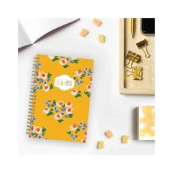 Academic Planners|Blue Sky 2024-2025 The House That Lars Built Yellow Floral 5