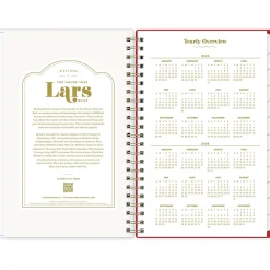 Academic Planners|Blue Sky 2024-2025 The House That Lars Built Color-Block Pink 5