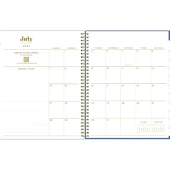 Academic Planners|Blue Sky 2024-2025 The House That Lars Built Yellow Floral 8.5