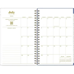 Academic Planners|Blue Sky 2024-2025 The House That Lars Built Blue Stripe 8.5