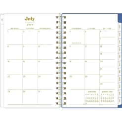 Academic Planners|Blue Sky 2024-2025 The House That Lars Built Yellow Floral 3.63