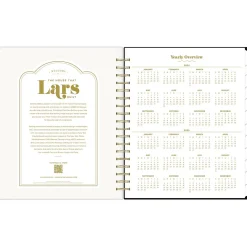 Academic Planners|Blue Sky 2024-2025 The House That Lars Built Wavy Black Frame 8