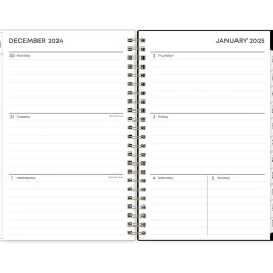 2025 Planners|Blue Sky 2025 Vonnie 5" x 8" Weekly & Monthly Planner, Plastic Cover, Multicolor (152198)