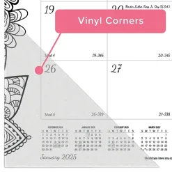 2025 Calendars|Blueline 2025 DoodlePlan Botanica 22
