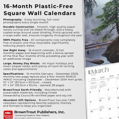 2025 Calendars|BrownTrout 2025 Alaska Wild & Scenic 12