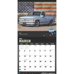 2025 Calendars|BrownTrout 2025 American Muscle Trucks 12