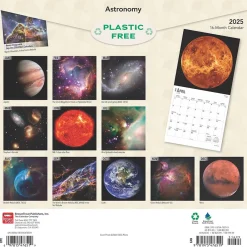 2025 Calendars|BrownTrout 2025 Astronomy 12" x 12" Monthly Wall Calendar (9781975476519)