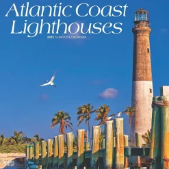 2025 Calendars|BrownTrout 2025 Atlantic Coast Lighthouses 12" x 12" Monthly Wall Calendar (9781975475079)