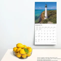 2025 Calendars|BrownTrout 2025 Atlantic Coast Lighthouses 12