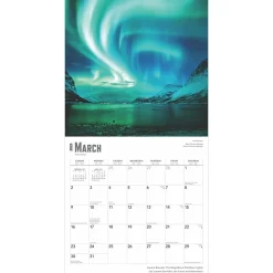 2025 Calendars|BrownTrout 2025 Aurora Borealis Les aurores boréales 12