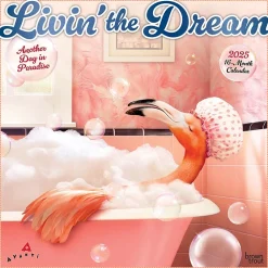 2025 Calendars|BrownTrout 2025 Avanti Livin' the Dream 12" x 12" Monthly Square Wall Calendar (9781975479695)