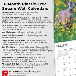 2025 Calendars|BrownTrout 2025 Baby Goats 12