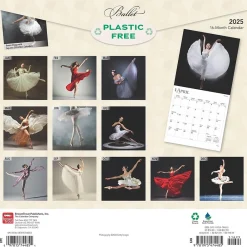 2025 Calendars|BrownTrout 2025 Ballet 12" x 12" Monthly Square Wall Calendar (9781975474485)