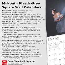 2025 Calendars|BrownTrout 2025 Ballet 12