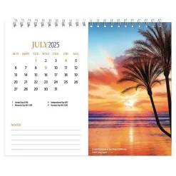 2025 Calendars|BrownTrout 2025 Beaches 7.5