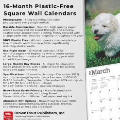 2025 Calendars|BrownTrout 2025 Bichon Frise Puppies 12