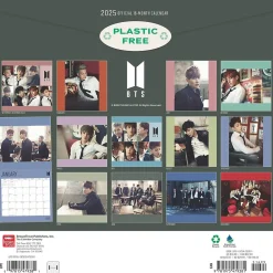 2025 Calendars|BrownTrout 2025 BTS 12" x 24" Monthly Square Wall Calendar, (9781975479381)