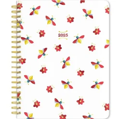 2025 Planners|BrownTrout 2025 Busy Bees 6" x 7.75" Weekly Desk Planner, Paper Cover, Multicolored (9781975478438)
