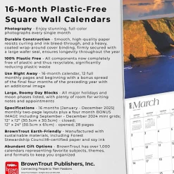 2025 Calendars|BrownTrout 2025 California National Parks 12