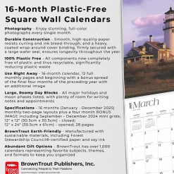 2025 Calendars|BrownTrout 2025 Cape Cod 12