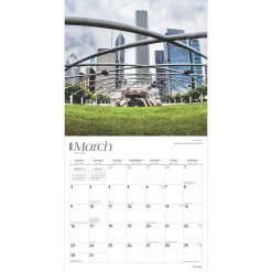 2025 Calendars|BrownTrout 2025 Chicago 12