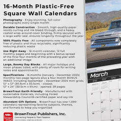 2025 Calendars|BrownTrout 2025 Classic Chevy Pickups 12