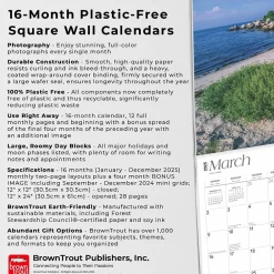 2025 Calendars|BrownTrout 2025 Coast of New England 12