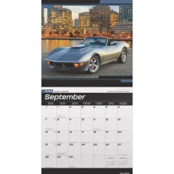 2025 Calendars|BrownTrout 2025 Corvette 12