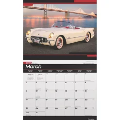 2025 Calendars|BrownTrout 2025 Corvette 14