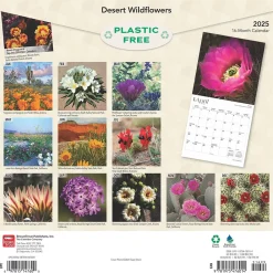 2025 Calendars|BrownTrout 2025 Desert Wildflowers 12" x 12" Monthly Wall Calendar (9781975476014)