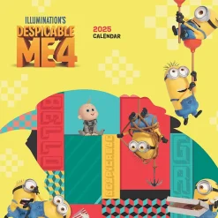 2025 Calendars|BrownTrout 2025 Despicable Me 12" x 24" Monthly Square Wall Calendar, (9781645916833)