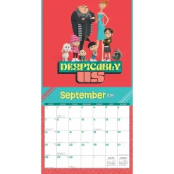 2025 Calendars|BrownTrout 2025 Despicable Me 12