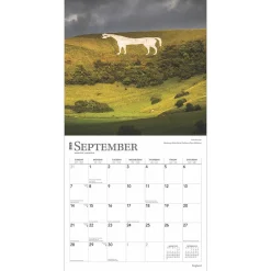 2025 Calendars|BrownTrout 2025 England 12