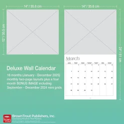 2025 Calendars|BrownTrout 2025 For the Love of Siberian Huskies 7