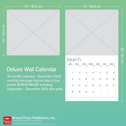 2025 Calendars|BrownTrout 2025 For the Love of German Shepherds 7